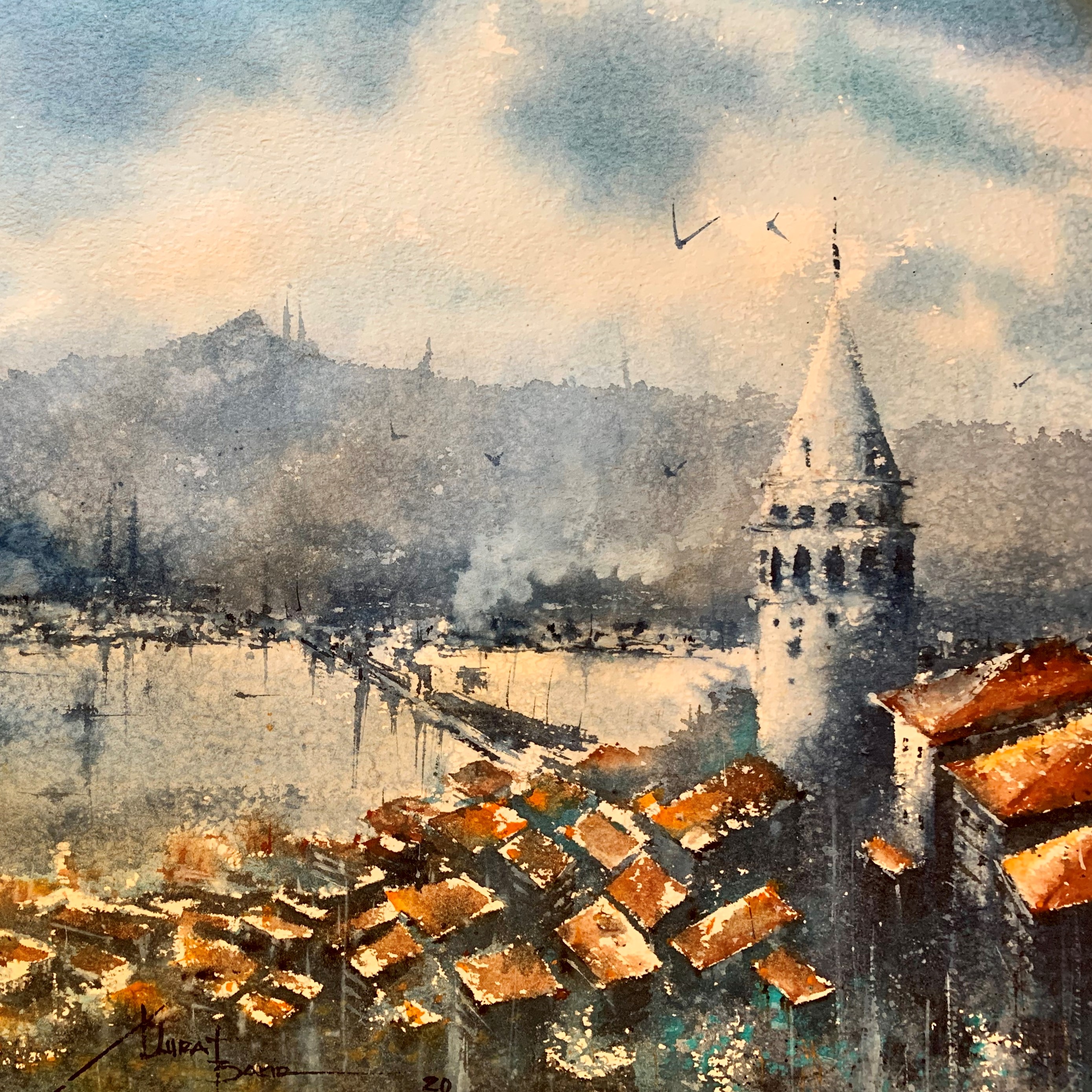 Sulu Boya Çalışması 1