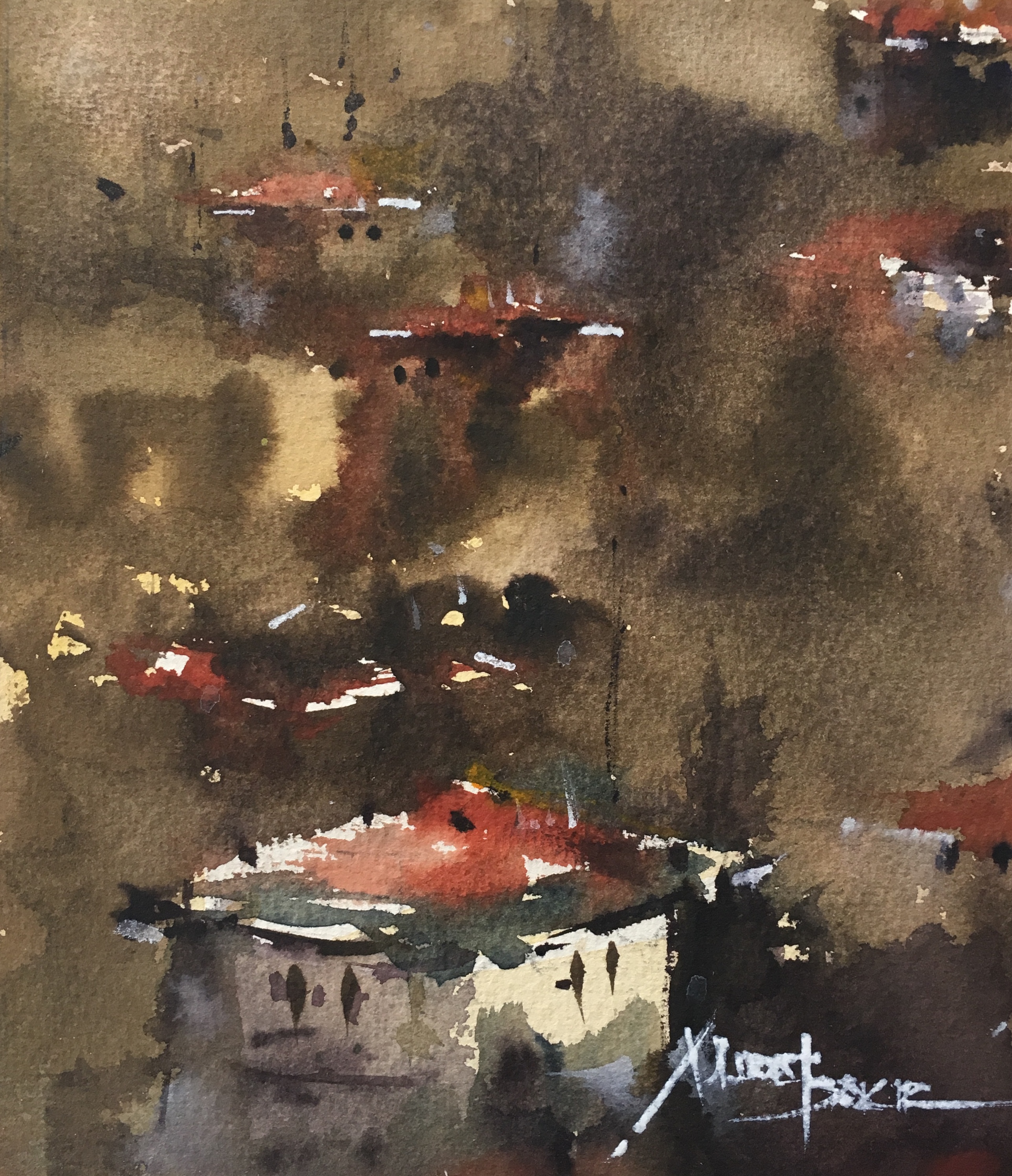 Sulu Boya Çalışması 35