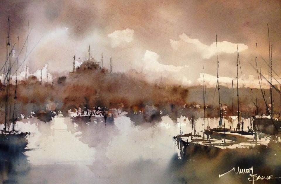 Sulu Boya Çalışması 104